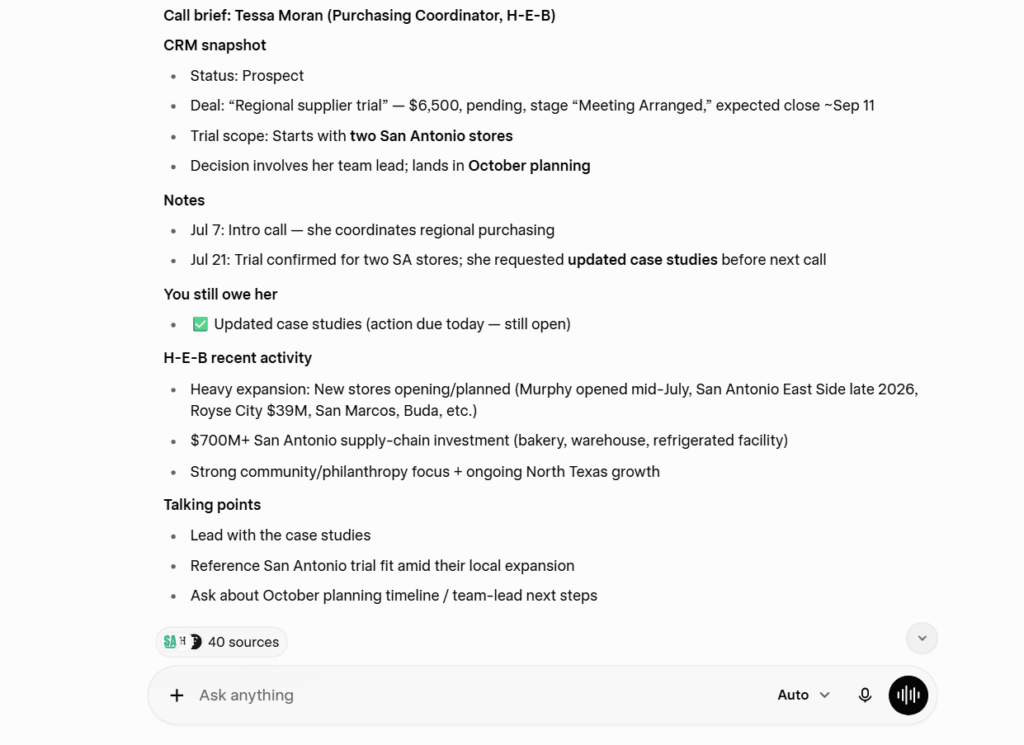 call brief created by grok ai assistant