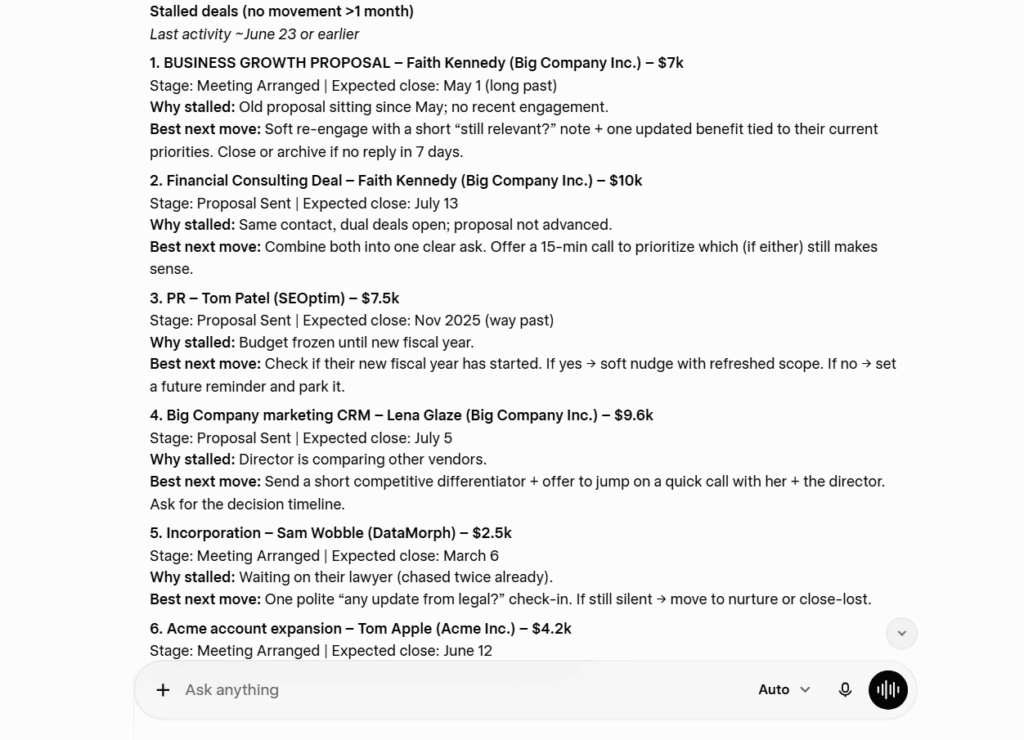 grok ai assistant finds stalled deals