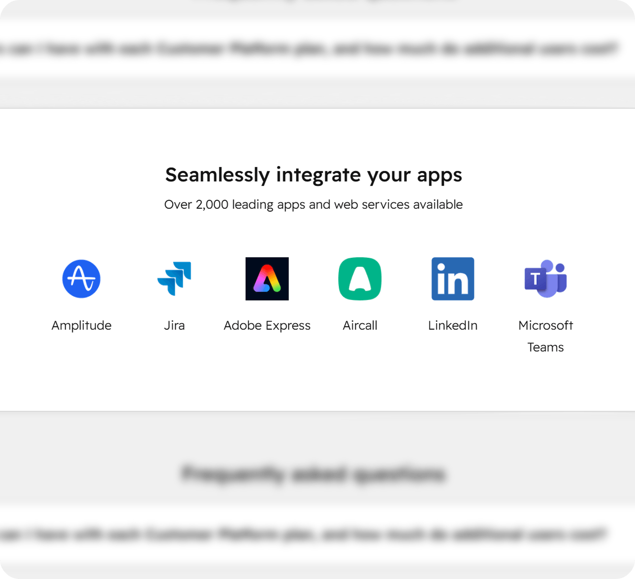 HubSpot integrations