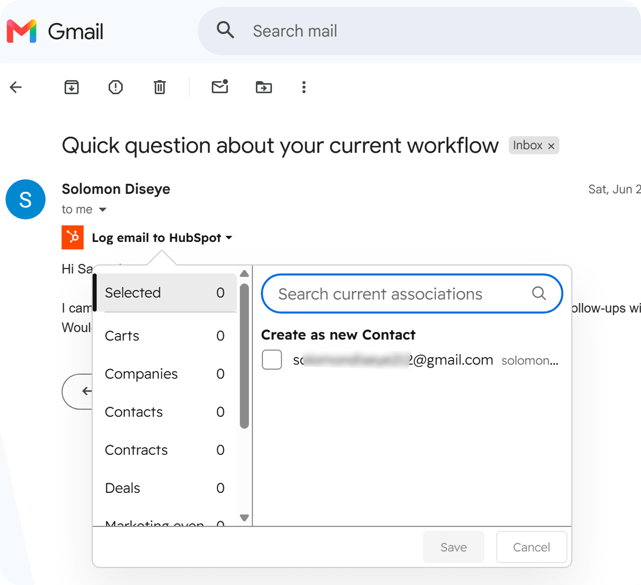 HubSpot lead capture
