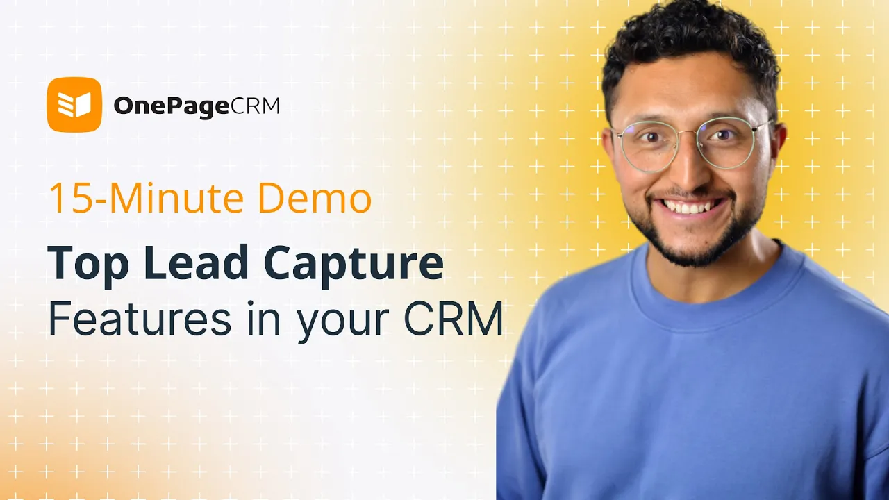 crm demo - free lead capture tools