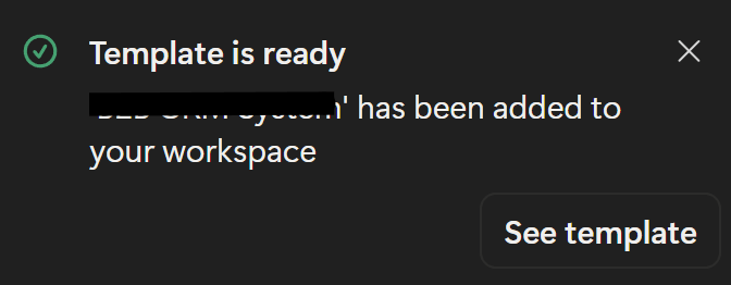 get notion crm template
