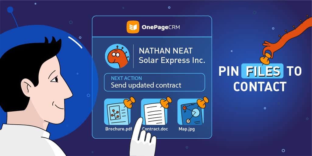 Pin Files to Contact: Keep Important Documents at Your Fingertips