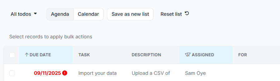 pipeline crm overdue tasks