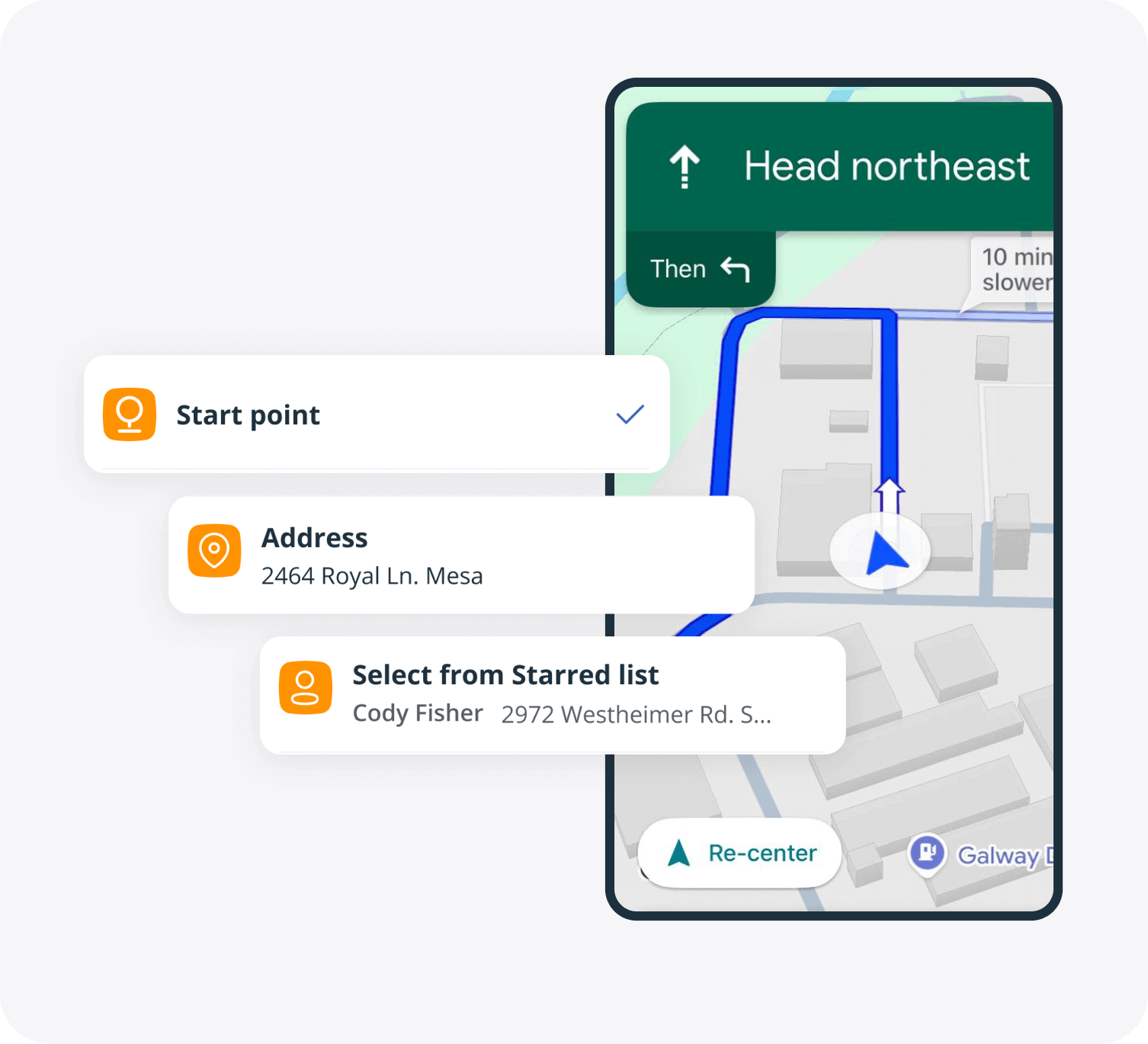 sales route planner with google maps free