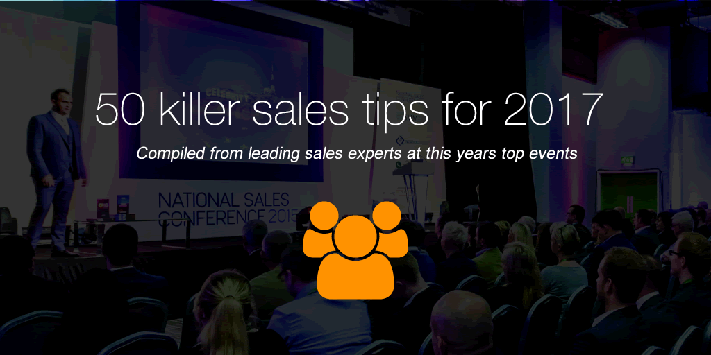 50 killer sales tips for 2017