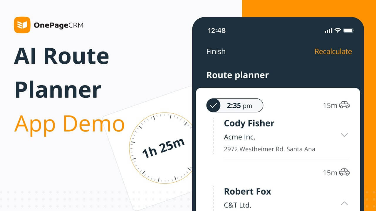 sales route planner free demo
