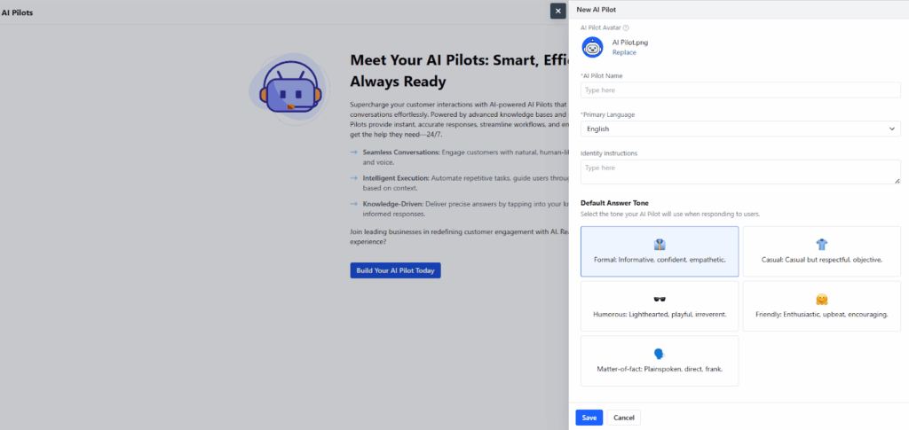 create ai chatbot in salesmate crm