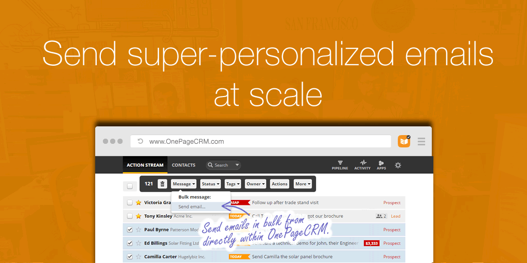 New feature: Send super-personalized emails at scale