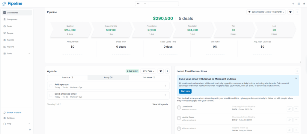 pipeline crm