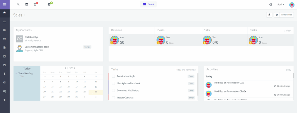 agile crm