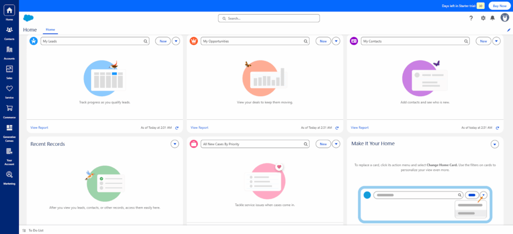 salesforce starter
