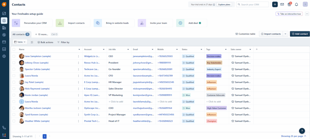 freshsales crm