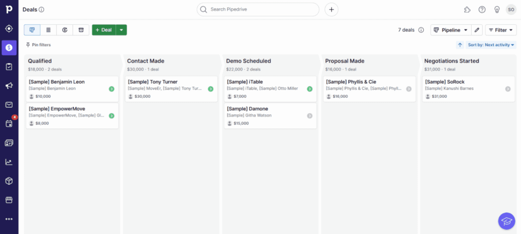 pipedrive crm