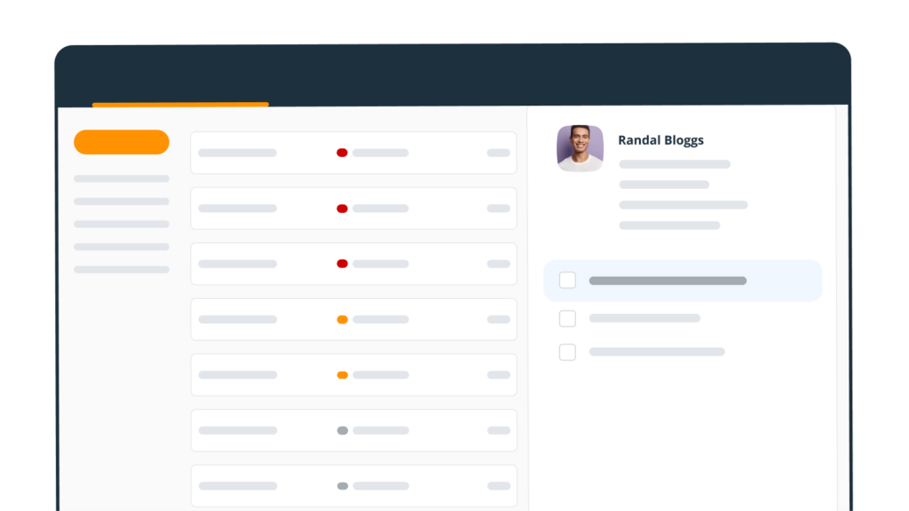 crm benefit - split pane view