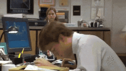 working in sales gif