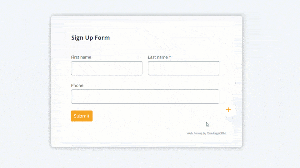 simple free drag and drop web forms