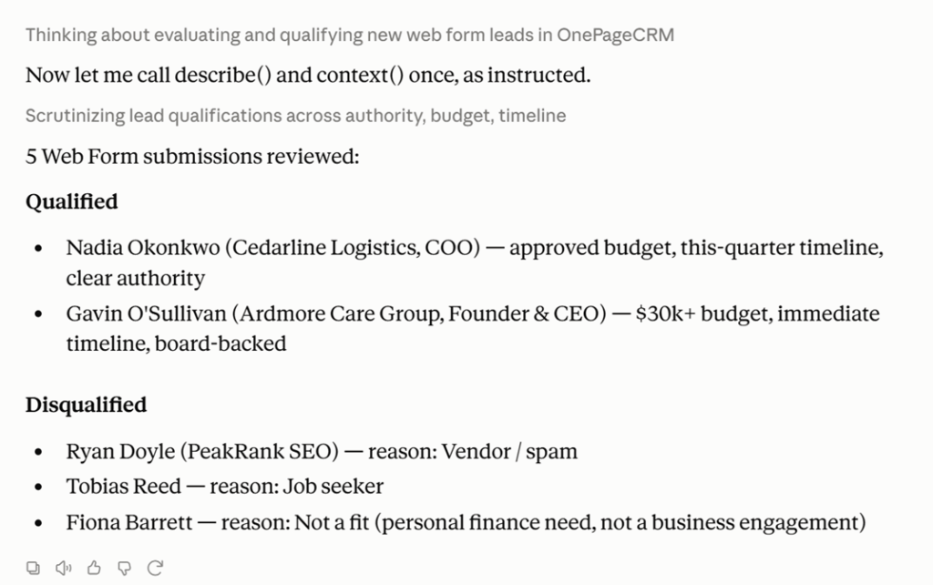 ai lead qualification for sales