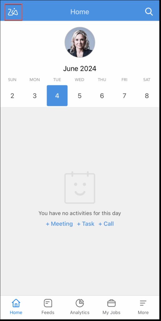 zoho mobile crm